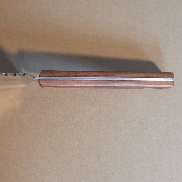 Vintage Robeson Stainless USA 10" Meat Cleaver Tenderizer Full Tang 4.5" Blade - Picture 6 of 10